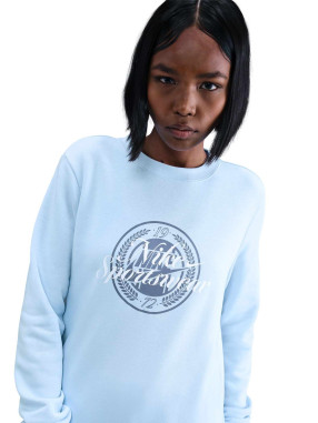 NIKE Блуза W NSW CLUB FLC GX STD CREW