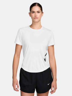 NIKE Κοντομάνικη Μπλούζα W NK TEMPO SWSH HBR DF SS TOP