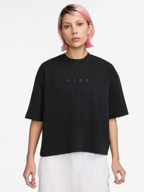 NIKE Тениска W NSW LUXE SS TEE BOXY