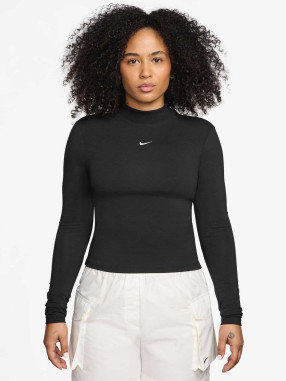 NIKE Top W NSW NK CHLL KNT MOCK TEE