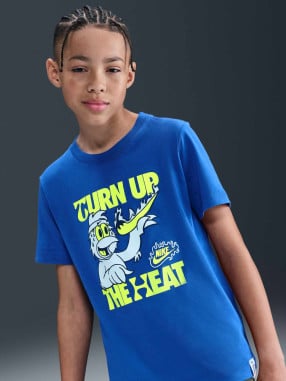 NIKE Тениска K NSW TEE TURN UP