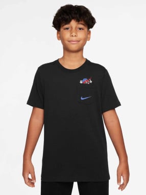 NIKE Тениска K NSW TEE BOXY PKT