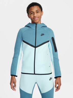 NIKE Суитшърт B NSW TCH FLC FZ - PD