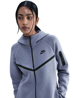 NIKE Суитшърт W NSW TCH FLC WR FZ HDY 2
