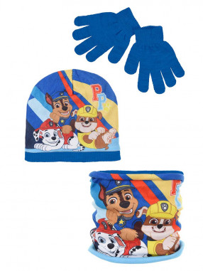 KIDS MOVIE HEROES Dečiji zimski komplet od 3 dela PAW PATROL