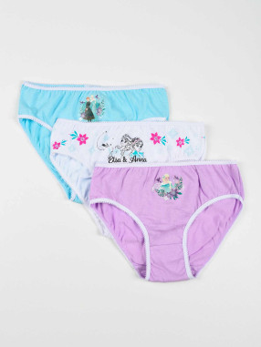 KIDS MOVIE HEROES Lenjerie - set de 3 piese Frozen