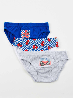 KIDS MOVIE HEROES Lenjerie - set de 3 piese Spiderman