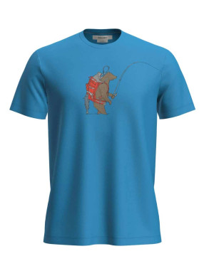 ICEBREAKER Men's Mer 150 Tech Lite SS Tee Bear Catch T-Shirt