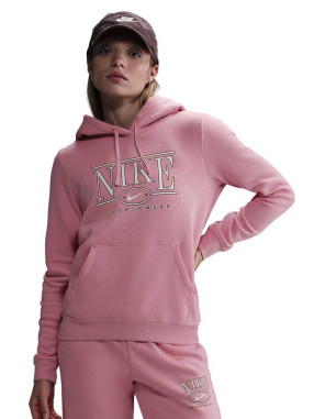 NIKE Μακρυμάνικη Μπλούζα W NSW CLUB FLC STD GX HDY