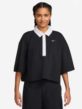 NIKE Тениска W NSW STREET SS POLO TOP