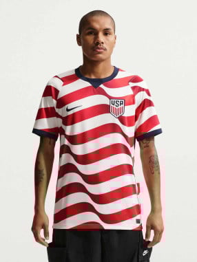 NIKE Тениска USA M NK DF JSY SS STAD HM 26/27