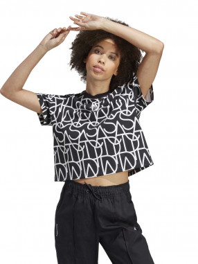 ADIDAS SPORTSWEAR Tricou Allover Graphic Boyfriend