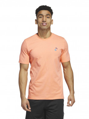 ADIDAS PERFORMANCE Κοντομάνικη Μπλούζα Lil Stripe Spring Break Basketball