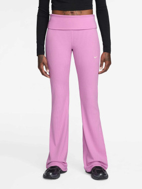 NIKE Спортно долнище W NSW CHILL KNIT RIB PANT