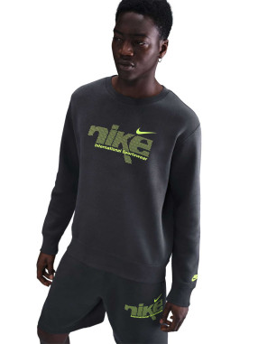 NIKE Блуза M NK CLUB BB CREW SWSH SPORT