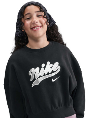 NIKE Παιδική Μακρυμάνικη Μπλούζα G NSW TREND FLC CRP CREW