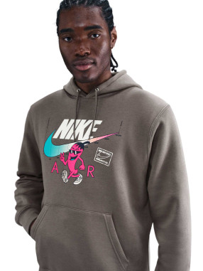 NIKE Hanorac U Nsw Hdy Club Oc Med Gfx Segb