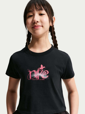 NIKE Тениска G NSW TEE MOD CROP FLY