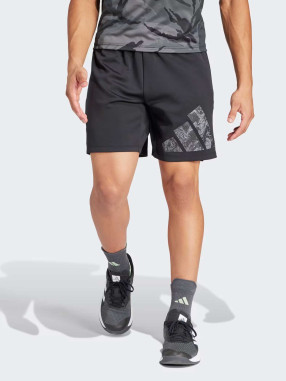 ADIDAS PERFORMANCE Αθλητικό Σορτς Workout Logo Knit Shorts