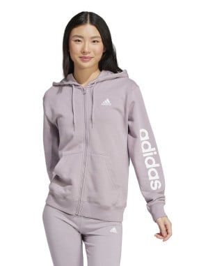 ADIDAS SPORTSWEAR Суитшърт Essentials Linear Full-Zip French Terry