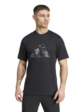 ADIDAS PERFORMANCE Tricou Train Essentials Camo Graphic Logo