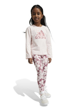 ADIDAS SPORTSWEAR Спортен екип Essentials Allover Print Set Kids