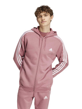 ADIDAS SPORTSWEAR Αθλητική Ζακέτα 3-STRIPES FULL-ZIP HOODIE
