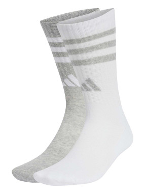 ADIDAS PERFORMANCE Sosete Cushioned Sportswear 3-stripes Glam Crew