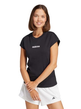 ADIDAS SPORTSWEAR Essentials Linear Cotton T-Shirt
