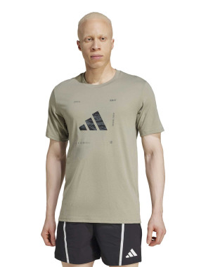 ADIDAS PERFORMANCE Тениска Climacool Training Camo Logo Graphic