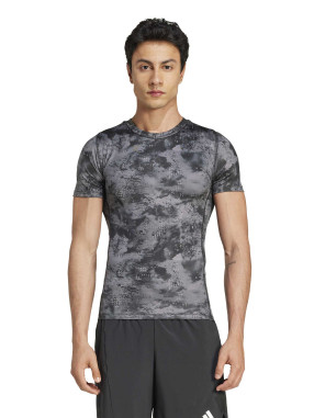ADIDAS PERFORMANCE Tricou Texhfit Training Aop