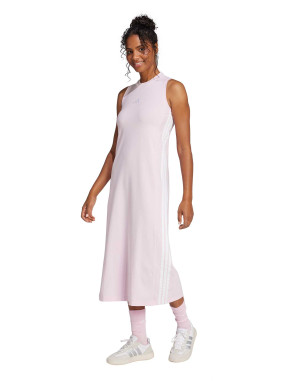 ADIDAS SPORTSWEAR Αθλητικό Φόρεμα Essentials 3-Stripes Long Racerback Dress