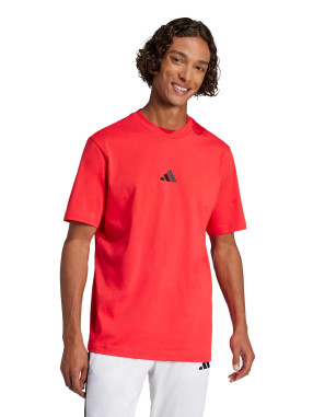 ADIDAS Κοντομάνικη Μπλούζα Essentials Small Logo Single Jersey