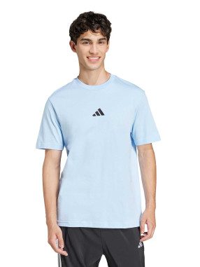 ADIDAS Κοντομάνικη Μπλούζα Essentials Small Logo Single Jersey