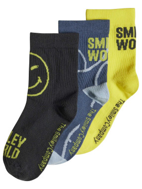 ADIDAS PERFORMANCE Αθλητικές Κάλτσες Smiley World Socks 3 Pairs Kids
