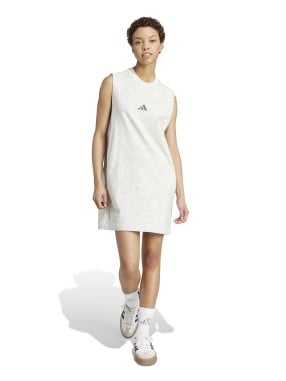 ADIDAS SPORTSWEAR Essentials 3-Stripes Print Sleeveless Dress