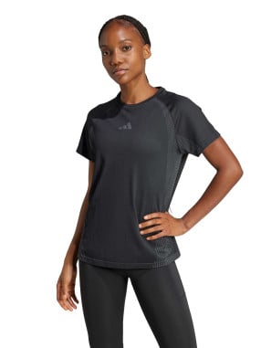 ADIDAS PERFORMANCE Seamless Knitted T-Shirt