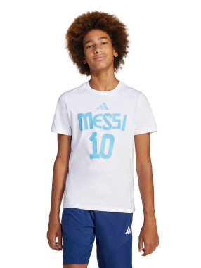ADIDAS PERFORMANCE Παιδική Κοντομάνικη Μπλούζα Messi Name and Number Graphic Tee