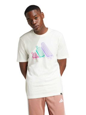 ADIDAS SPORTSWEAR Κοντομάνικη Μπλούζα Lounge Ice Graphic T-Shirt