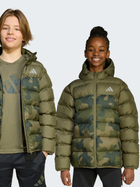 ADIDAS SPORTSWEAR Яке Synthetic Down Allover-Print Jacket Kids