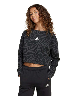 ADIDAS SPORTSWEAR Παιδική Μακρυμάνικη Μπλούζα  Future Icons Cropped Sweatshirt Kids