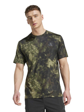 ADIDAS PERFORMANCE Tricou Train Essentials Seasonal All Over Print