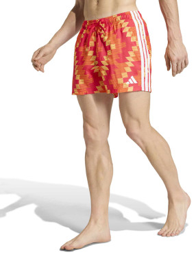 ADIDAS Плувни шорти FOOTBALL-INSPIRED GRAPHIC SWIM 5 INCH