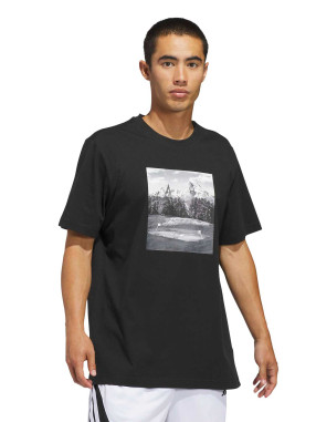 ADIDAS PERFORMANCE Тениска Hoop Sanctuary Graphic