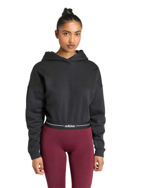 ADIDAS PERFORMANCE Суитшърт Hyperglam Cropped Hoodie