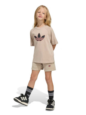 ADIDAS ORIGINALS Спортен екип TREFOIL LOOSE SHORT TEE SET