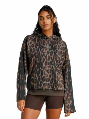 ADIDAS Суитшърт Seasonal Essentials Leopard Print