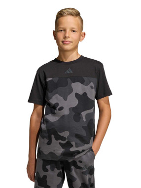 ADIDAS SPORTSWEAR Тениска Seasonal Essentials Camo Cotton Kids