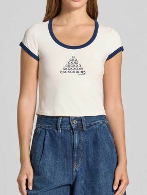 Calvin Klein Jeans Tricou Ss Pm C Grphc Scp Nk