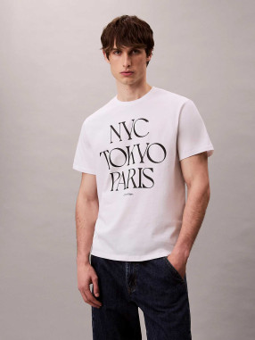 Calvin Klein Jeans Tricou Ss 20s Tc Flagship City Graphi